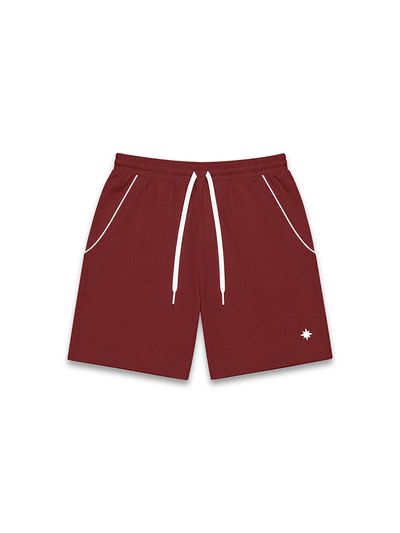 BIG LINE SHORT - BORDEAUX