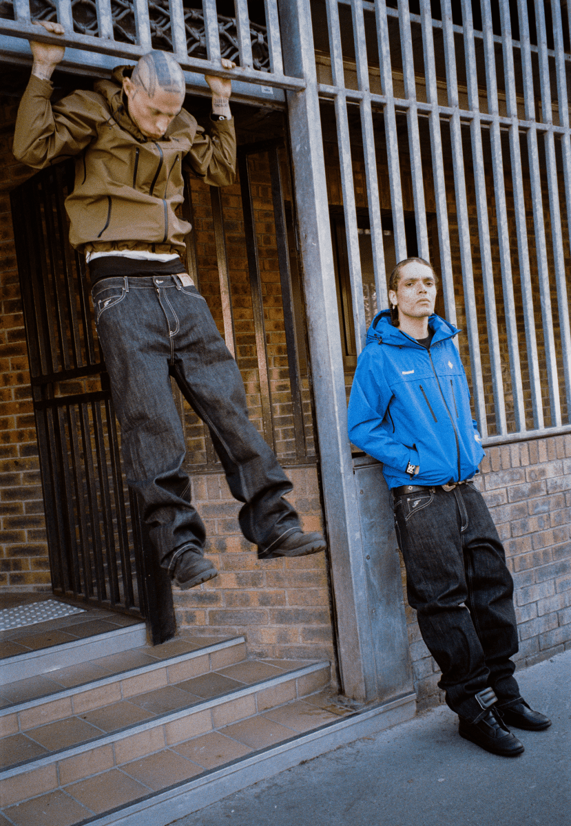 "FAS" WATERPROOF JACKET BLUE
