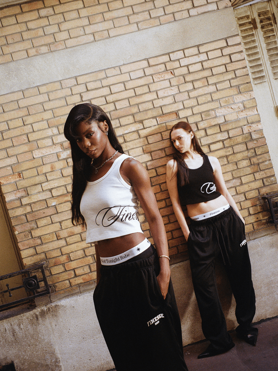 WOMENS TANK TOP BLACK