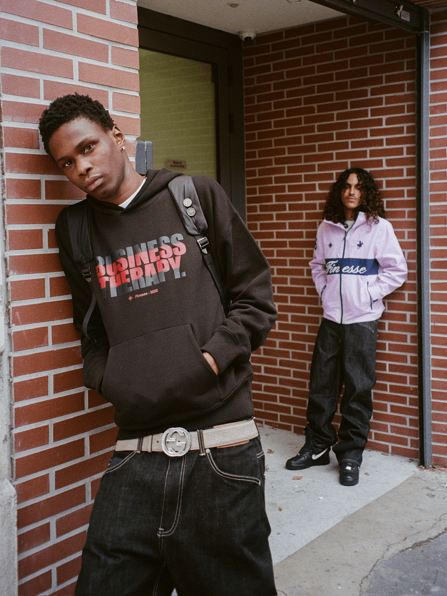 HOODIE "BUSINESS THERAPY" FUCCI