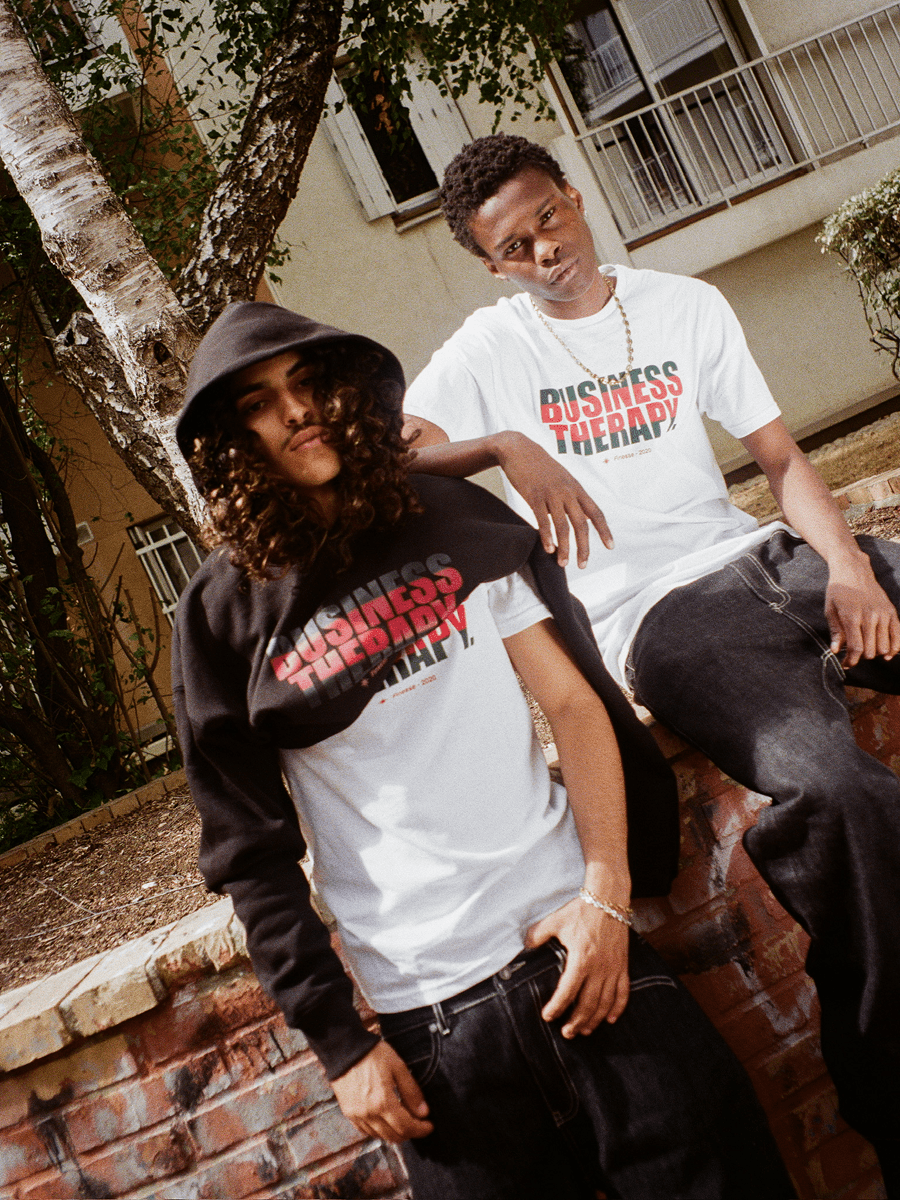 HOODIE "BUSINESS THERAPY" FUCCI