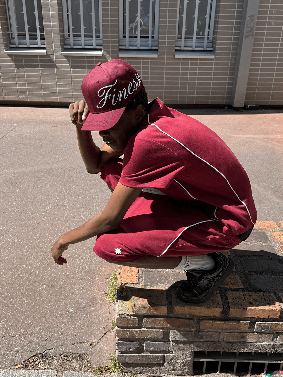 "SIGN" CAP - BORDEAUX