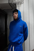AIR COTTON HOODIE - BLUE