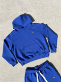 AIR COTTON HOODIE - BLUE