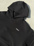 AIR COTTON HOODIE - BLACK