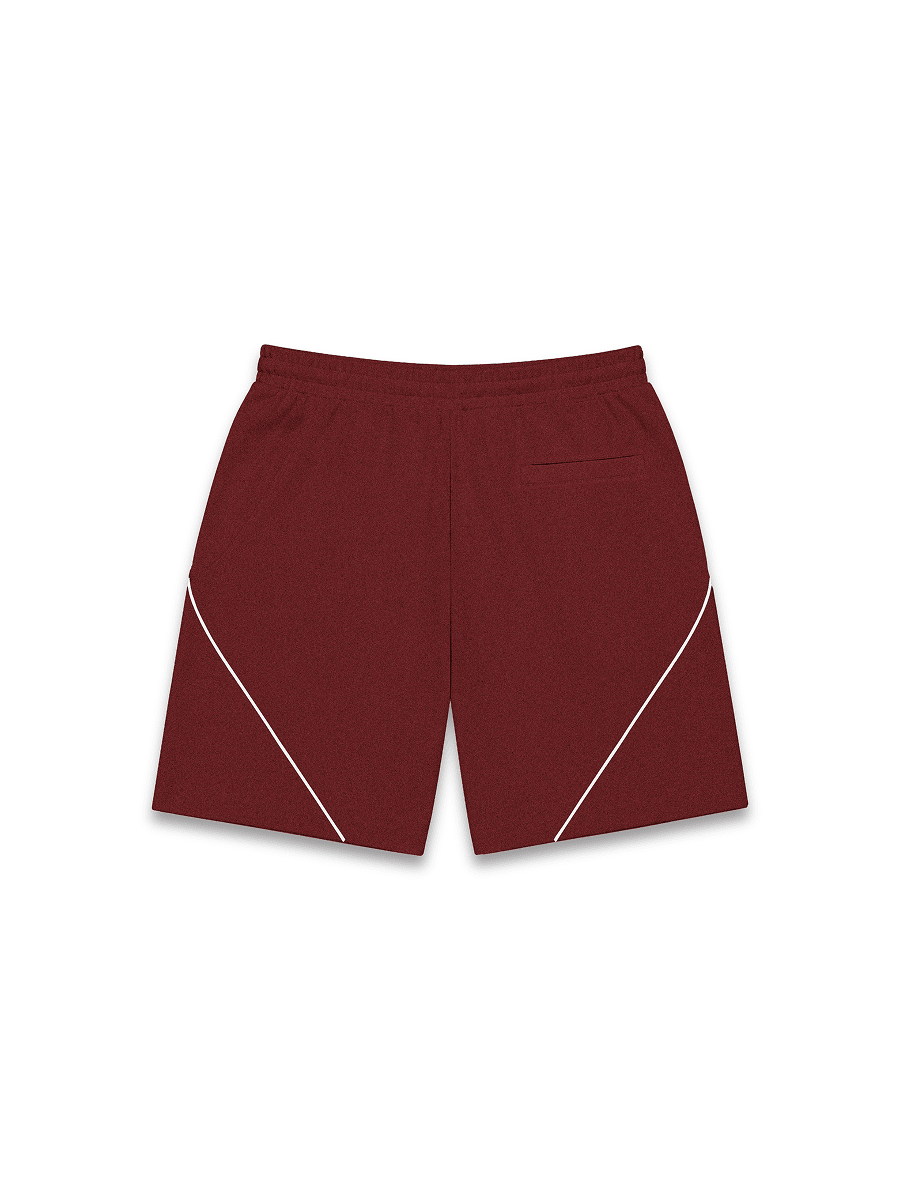 BIG LINE SHORT - BORDEAUX
