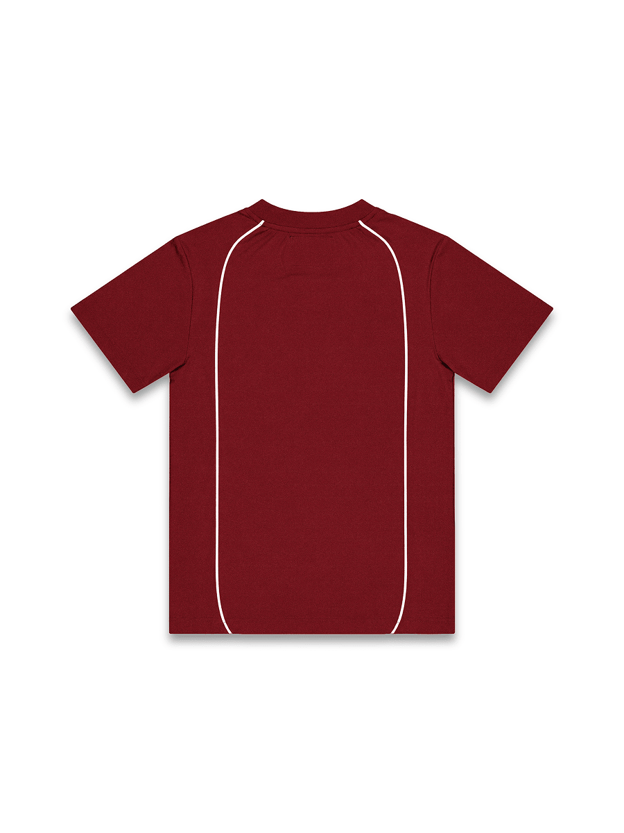 BIG LINE T-SHIRT - BORDEAUX