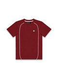 BIG LINE T-SHIRT - BORDEAUX