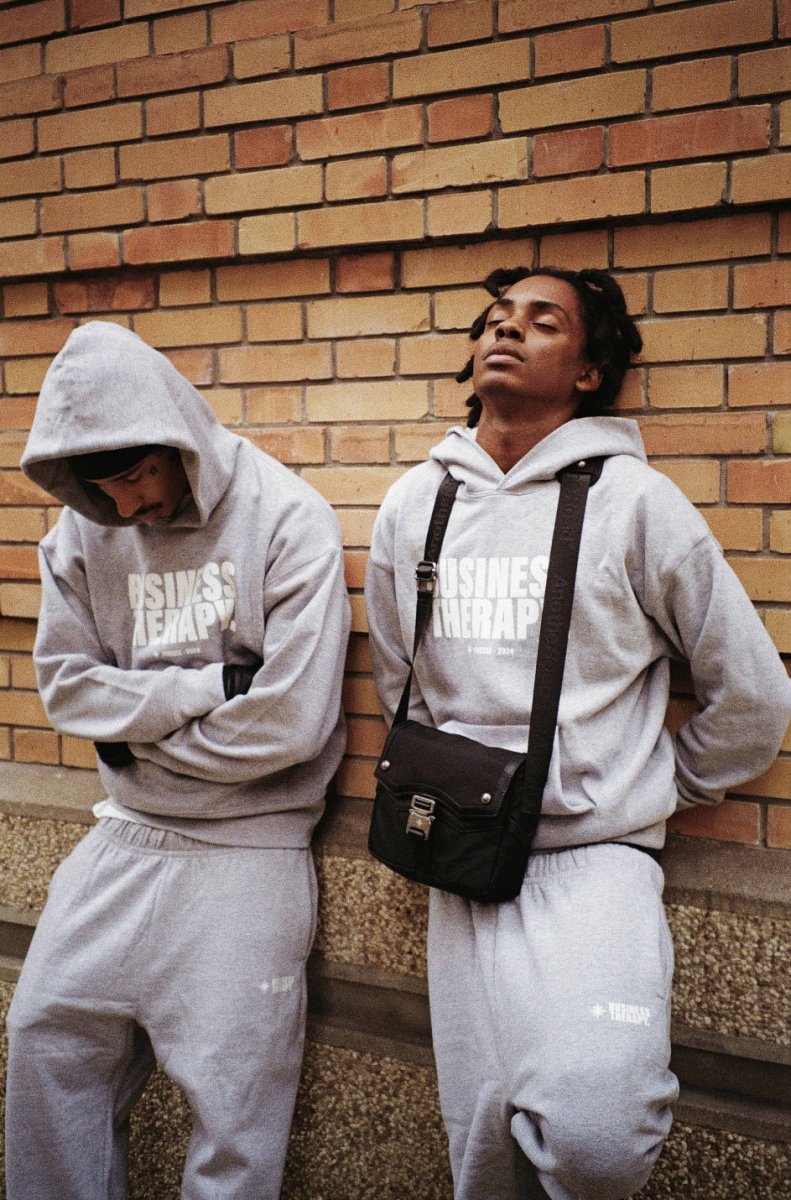 JOGGING "BUSINESS THERAPY" GREY