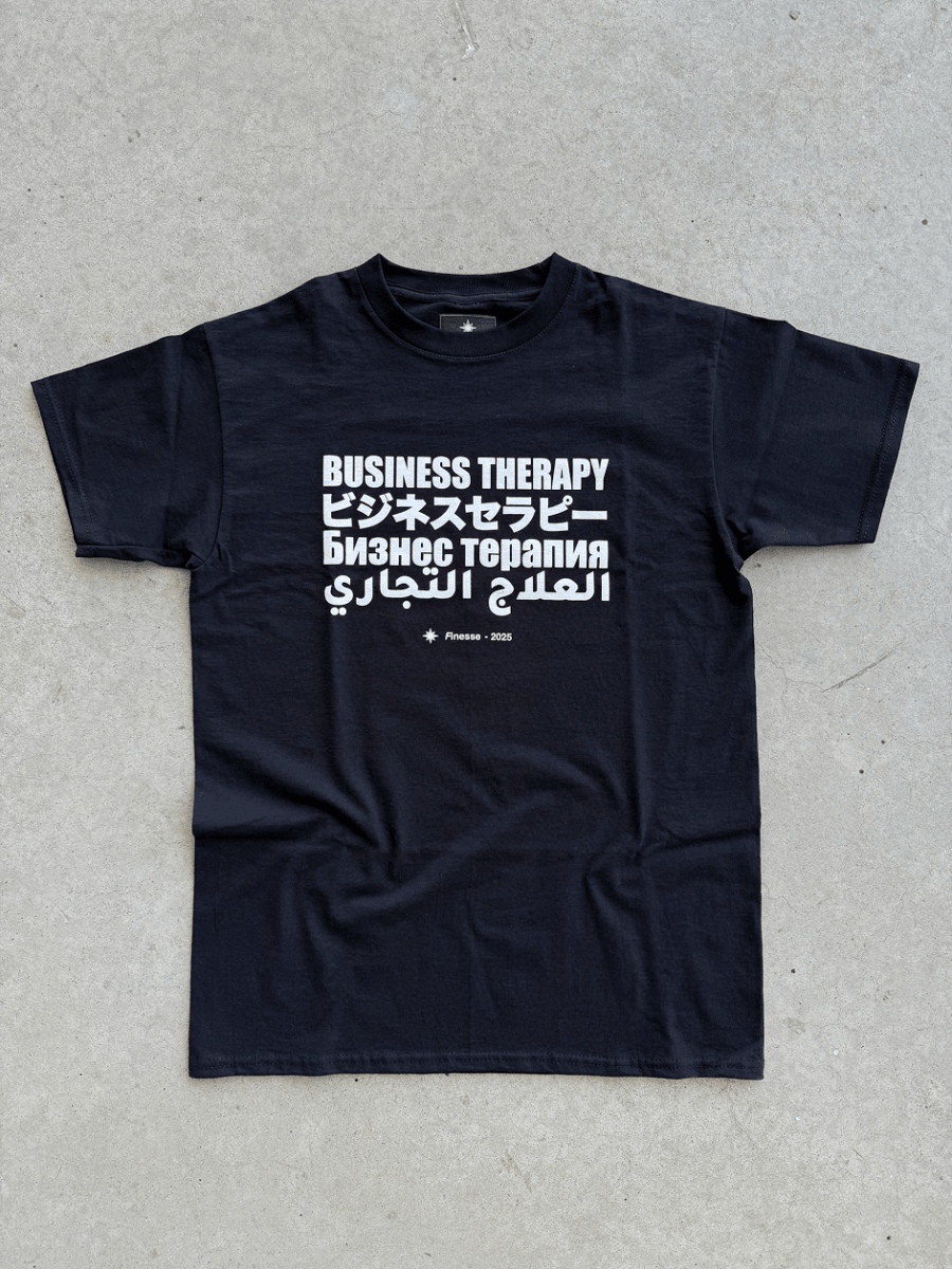TEE "BUSINESS THERAPY" WORLD EDITION PUFF