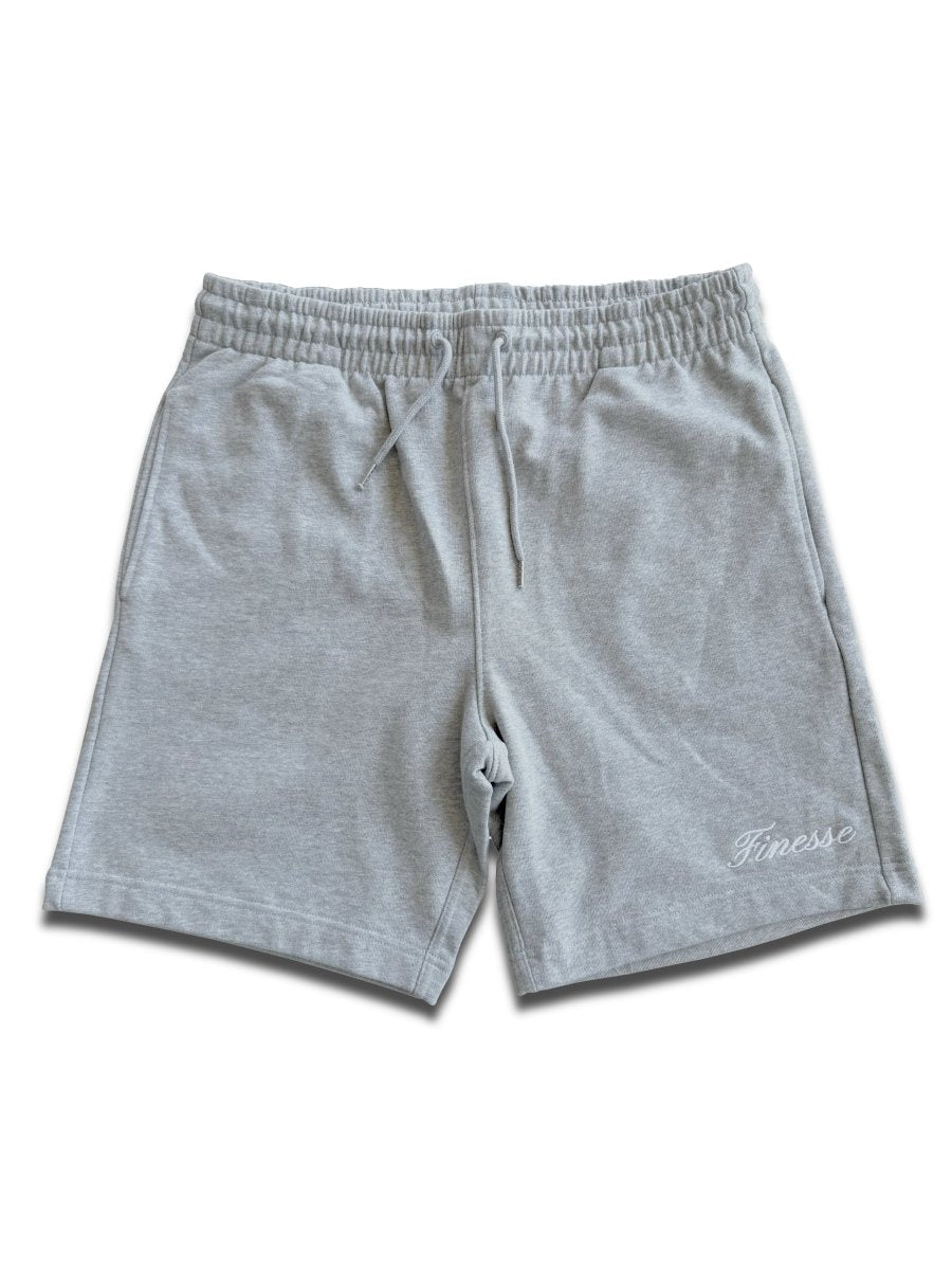 "𝑭𝑰𝑵𝑬𝑺𝑺𝑬" COTTON SHORT - GREY