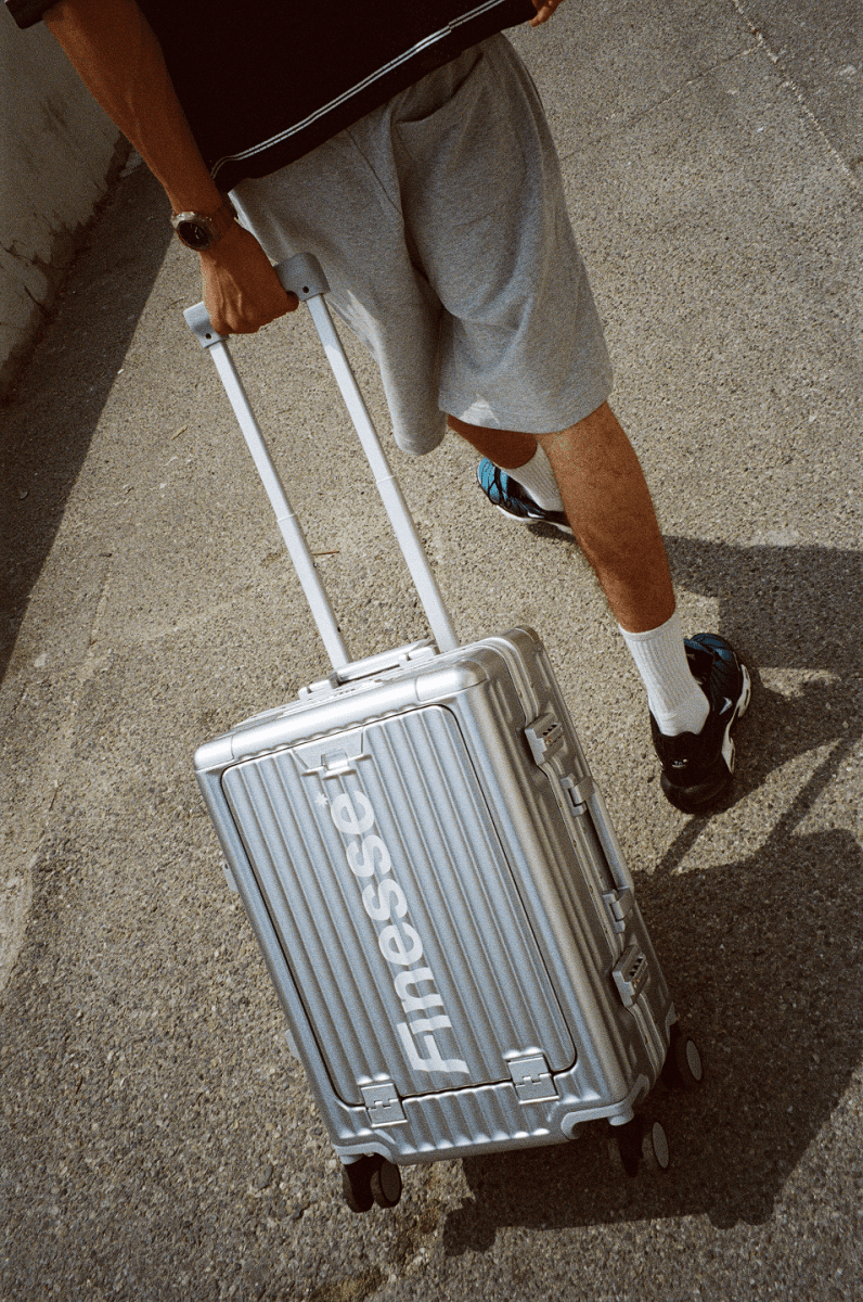 "GO AWAY" ALUMINIUM SUITCASE