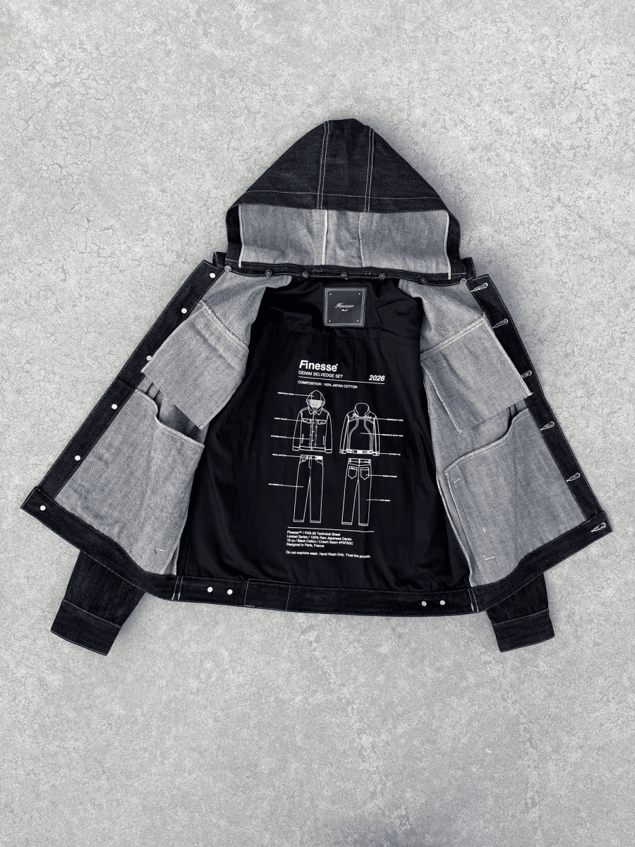 SELVEDGE RAW DENIM JACKET