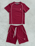 BIG LINE SHORT - BORDEAUX