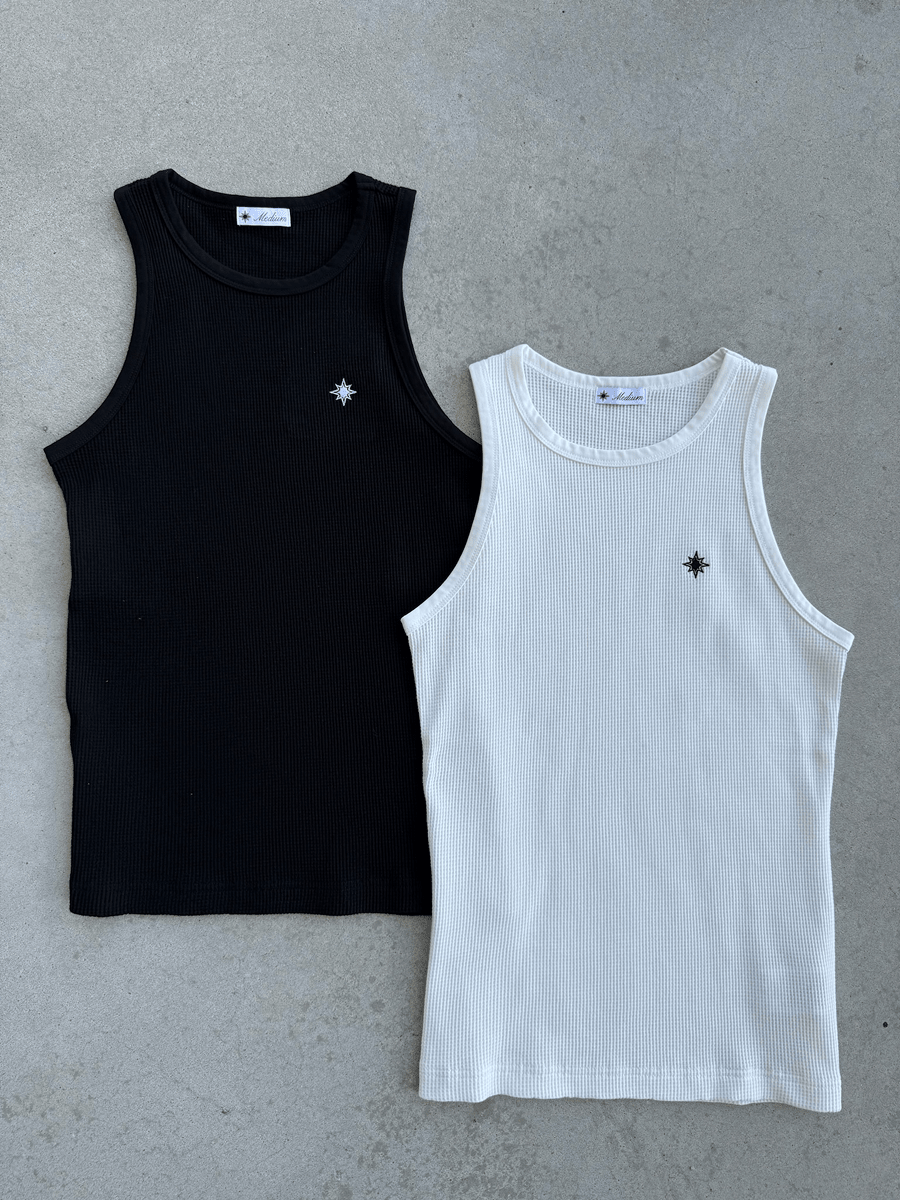 THERMAL TANK TOP BLACK
