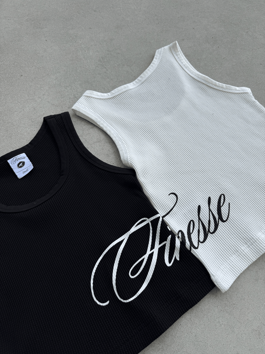WOMENS TANK TOP WHITE