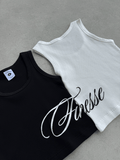 WOMENS TANK TOP BLACK