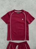 BIG LINE T-SHIRT - BORDEAUX
