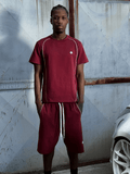 BIG LINE T-SHIRT - BORDEAUX