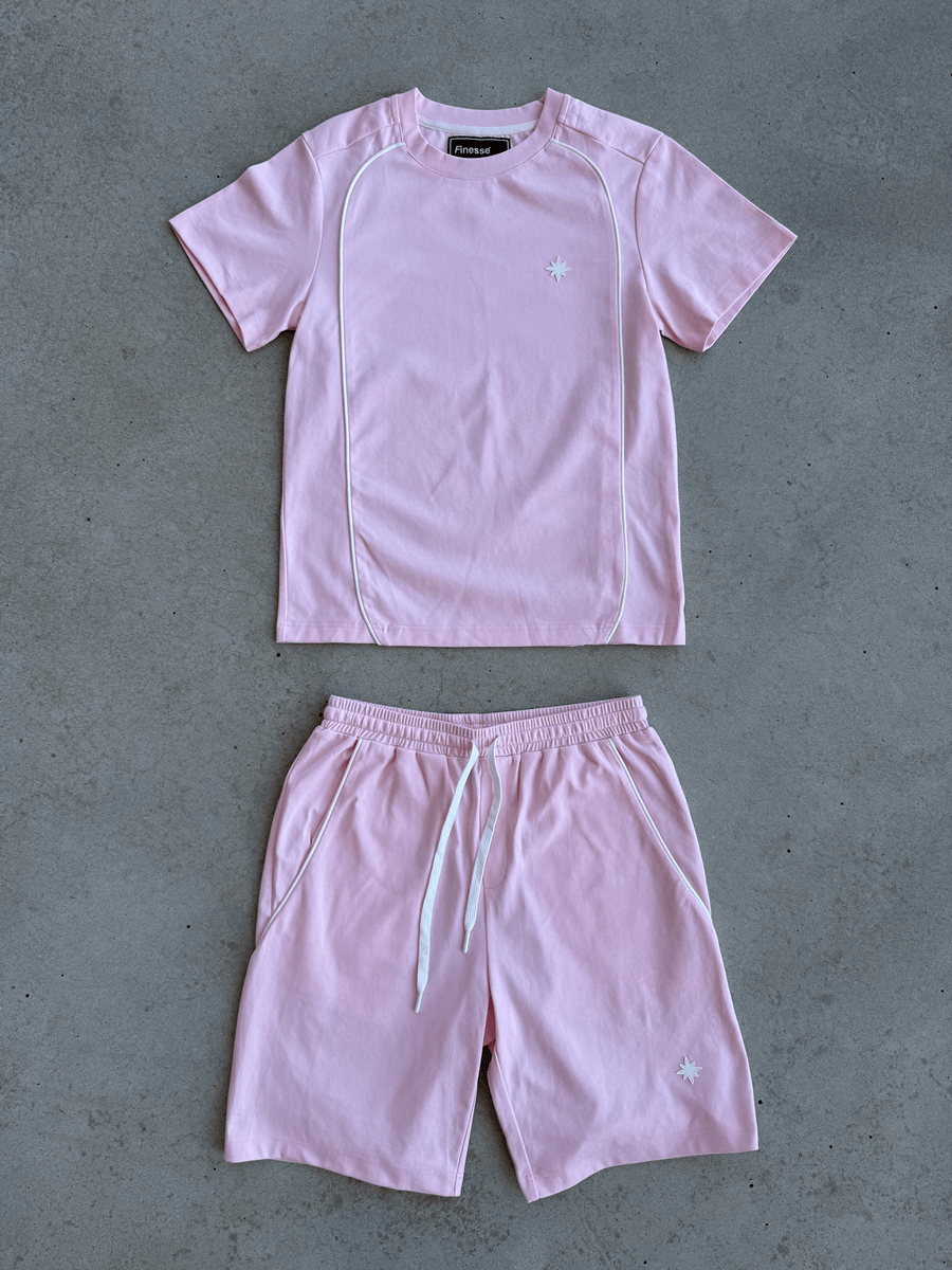 BIG LINE T-SHIRT - PINK