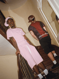 BIG LINE T-SHIRT - PINK