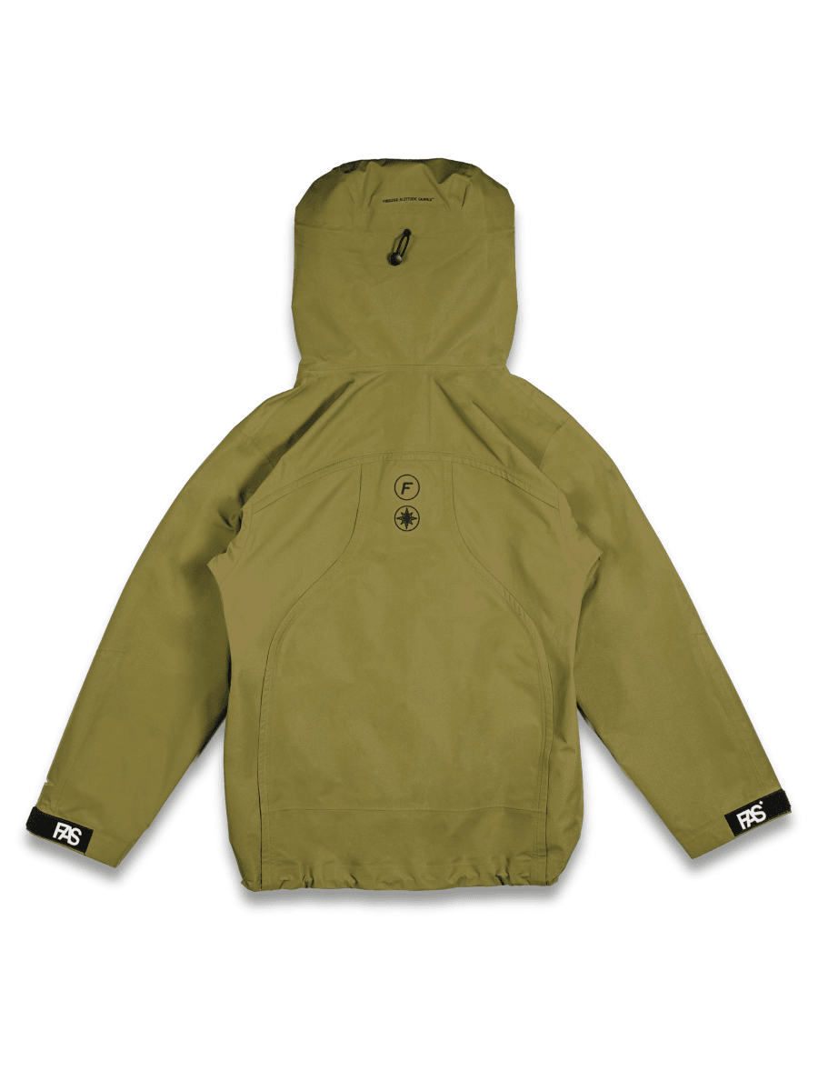 "FAS" WATERPROOF JACKET KAKI