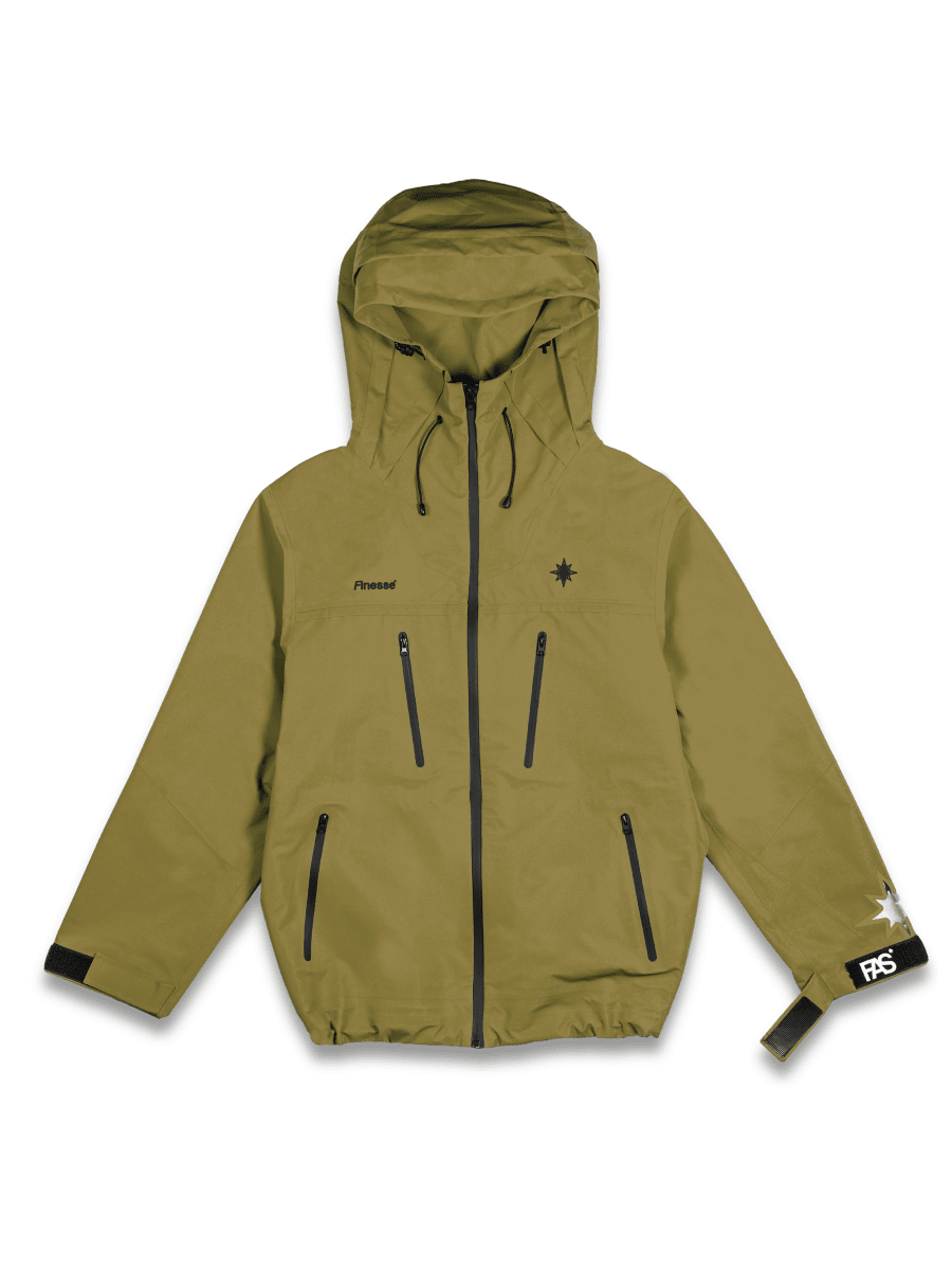 "FAS" WATERPROOF JACKET KAKI