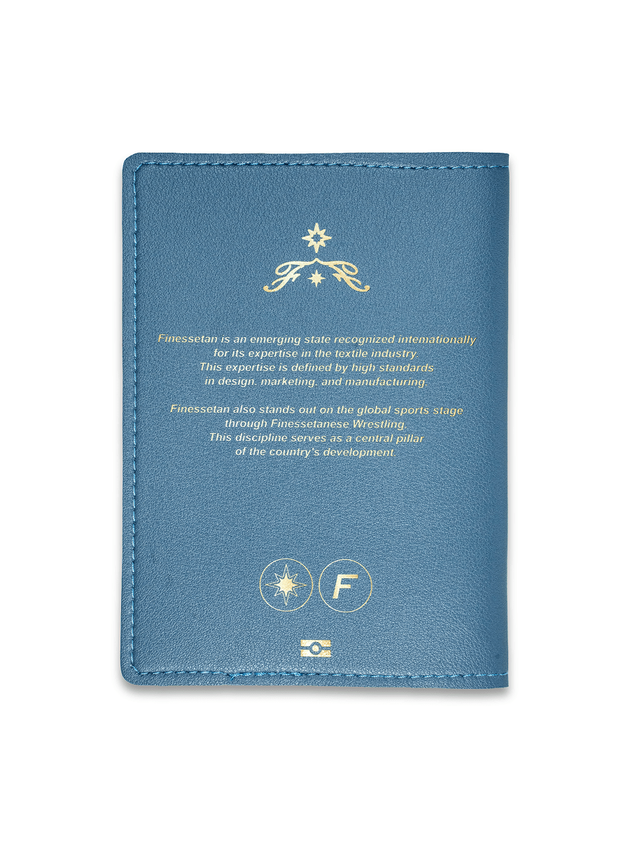 FINESSETAN LEATHER PASSEPORT