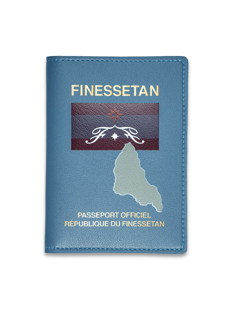 FINESSETAN LEATHER PASSEPORT