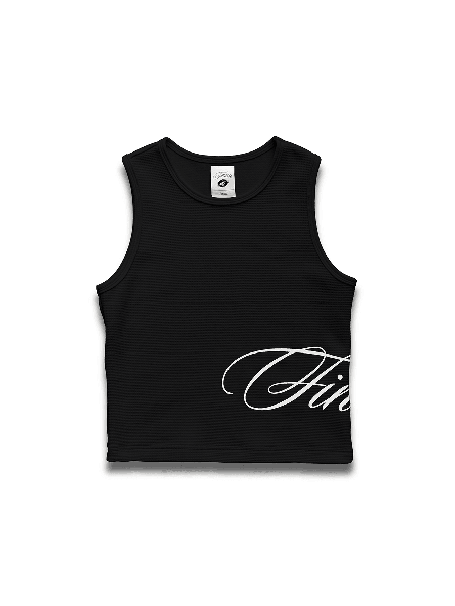 WOMENS TANK TOP BLACK