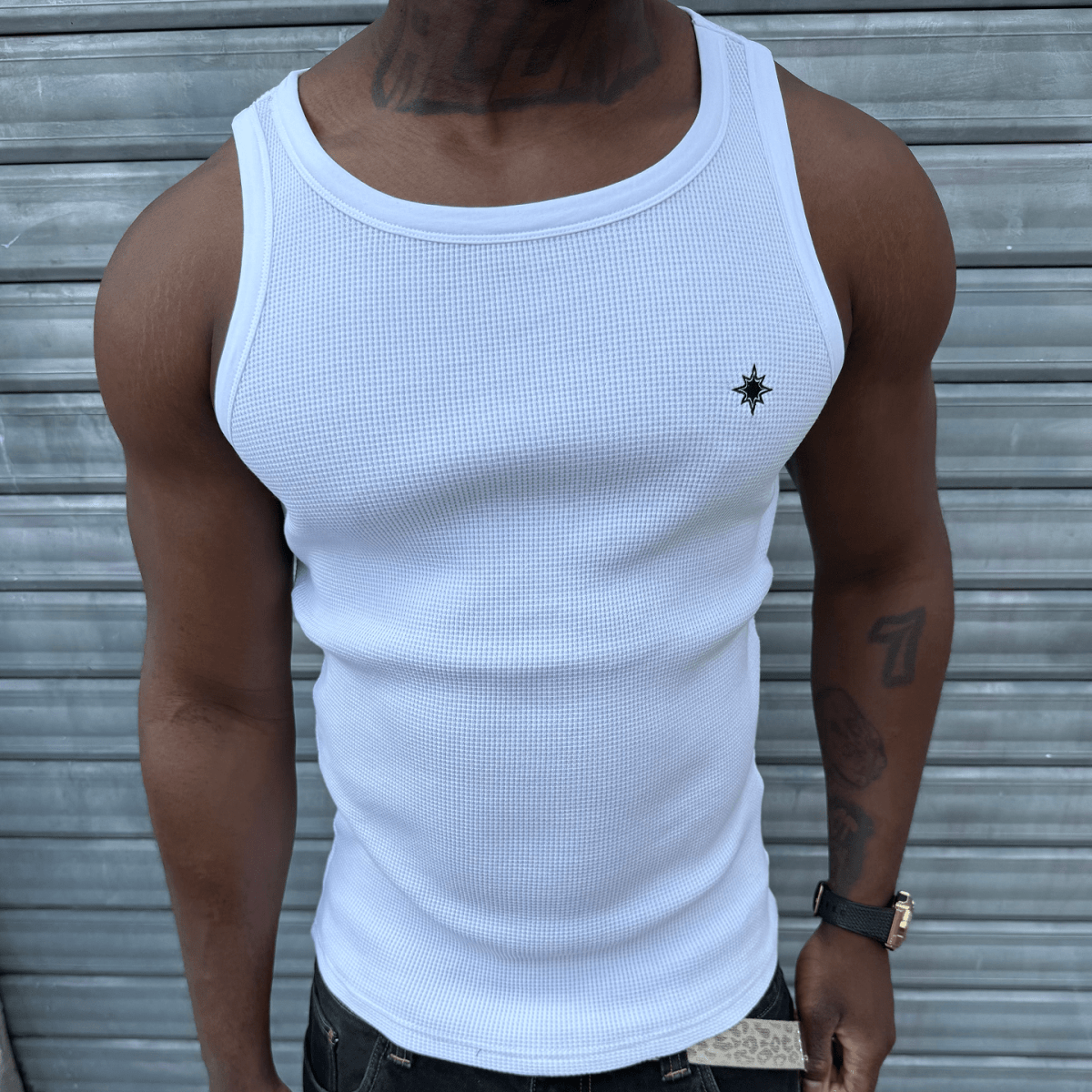 THERMAL TANK TOP WHITE